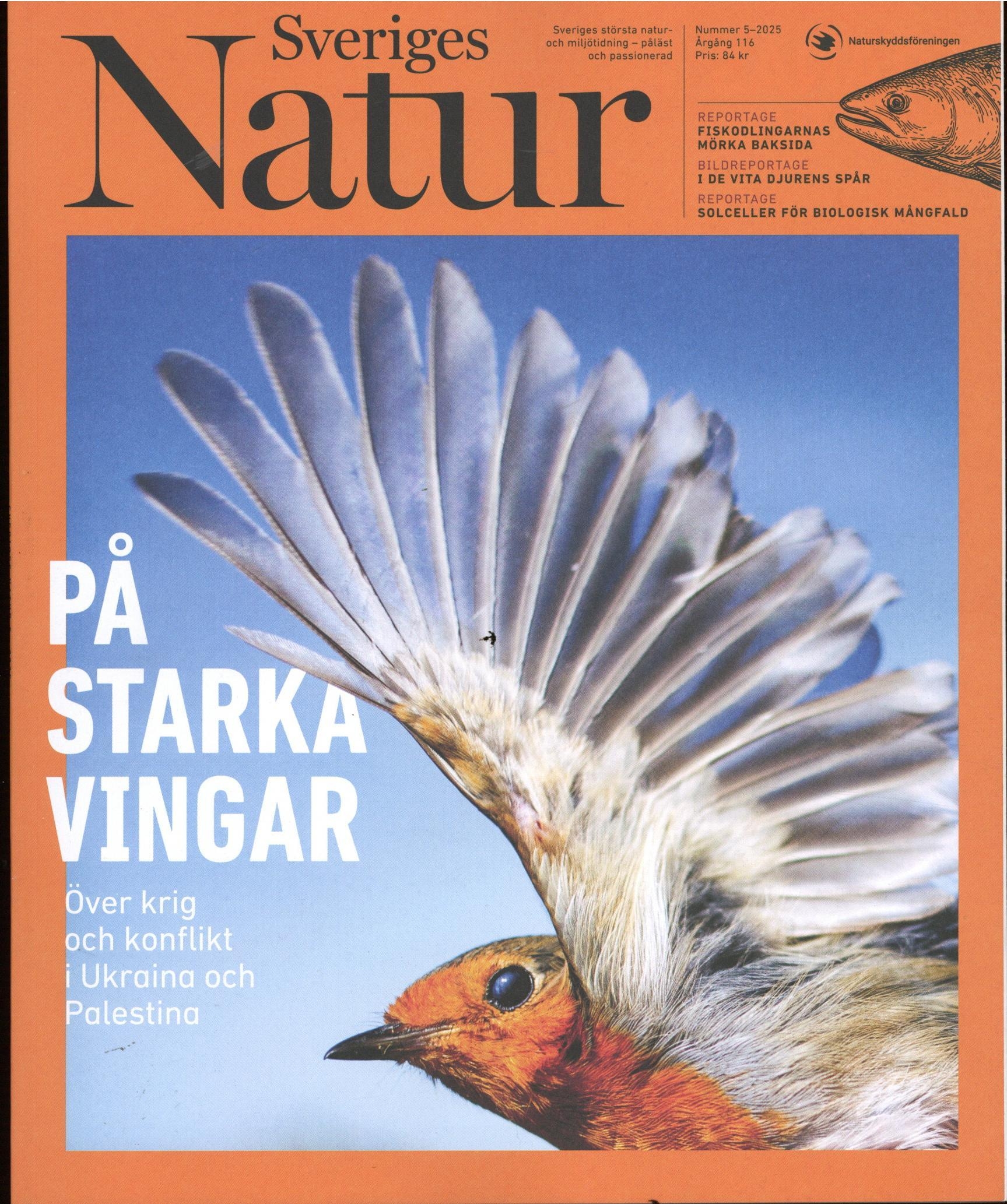 Omslag Sveriges Natur Johanna Henriksson